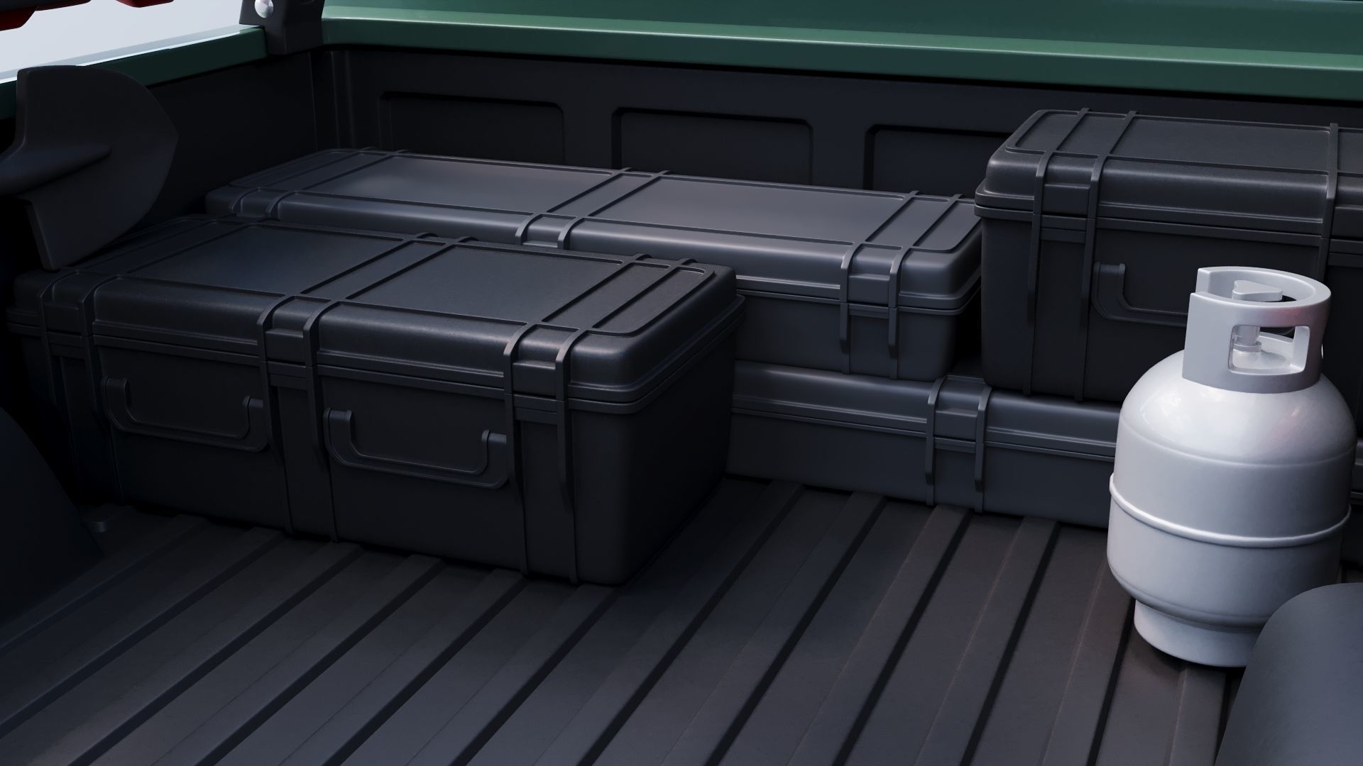 Jeep Comanche 1985 Custom 3D print model_16