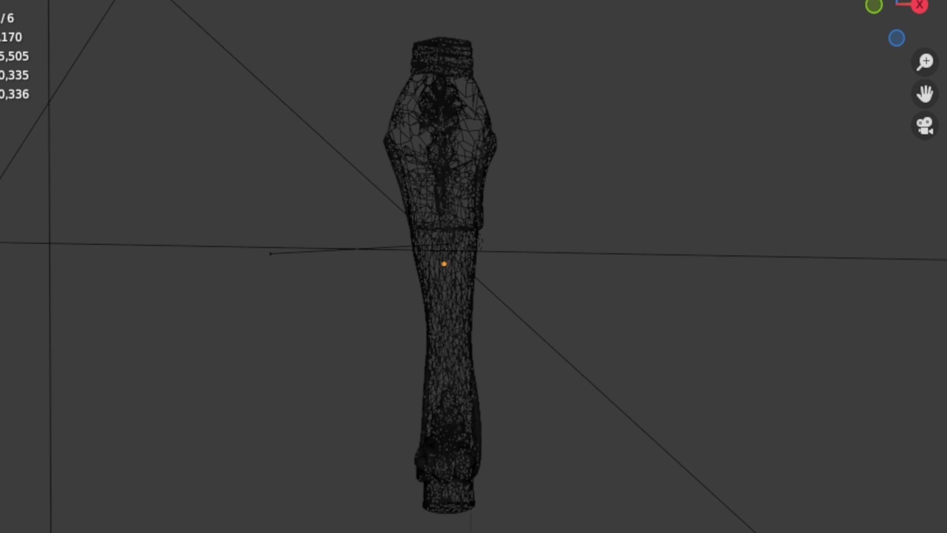 CNC table leg furniture 14 3D print model_5