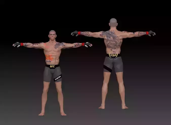 Alex Peirera 3D model