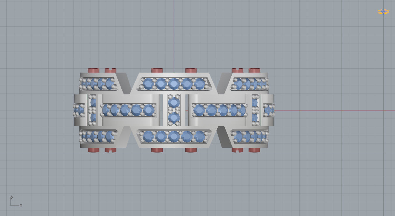 Man Ring 3D print model_8