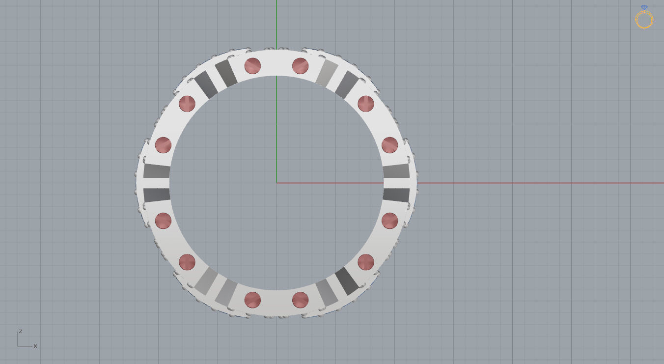 Man Ring 3D print model_9