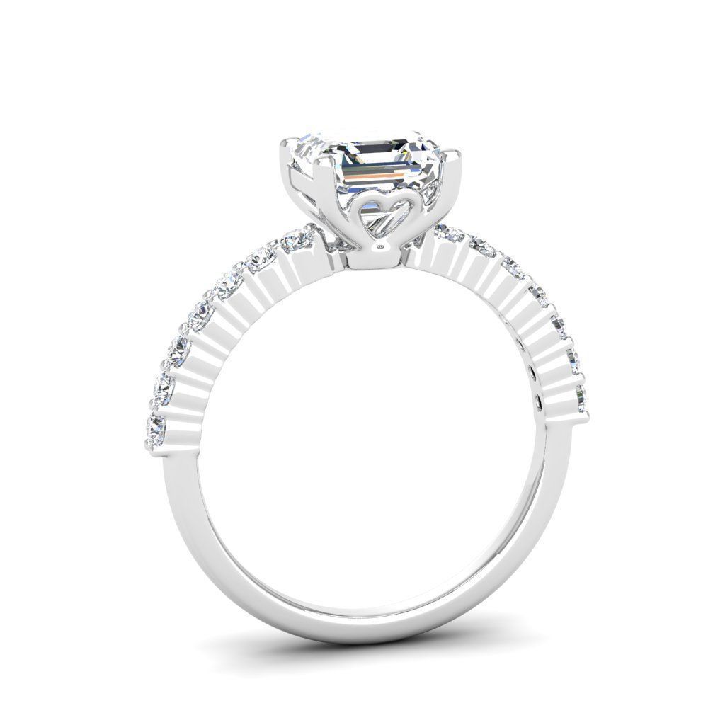 Engagement ring Alice ascher 3D print model_22