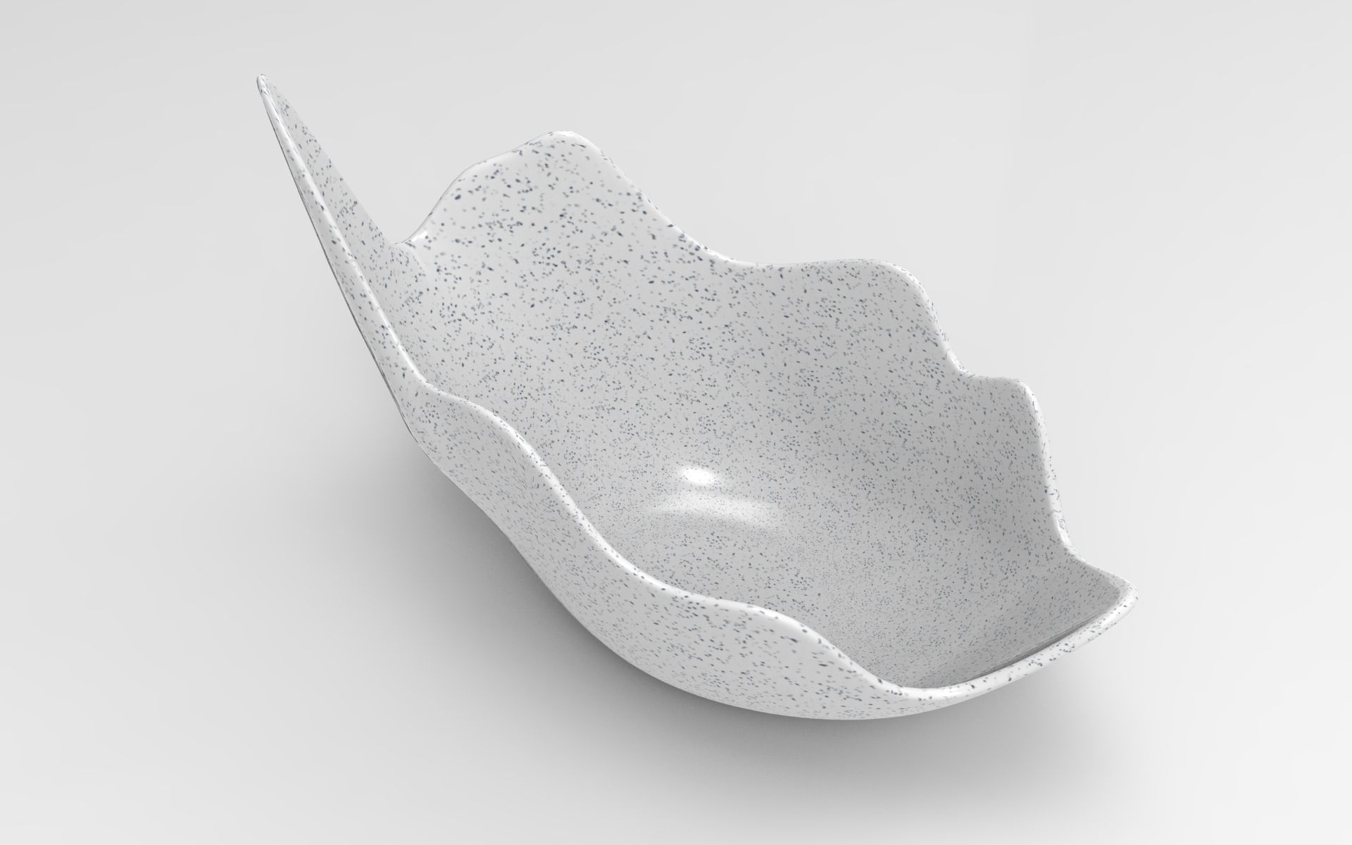 Crack Vase Low-poly 3D model_1