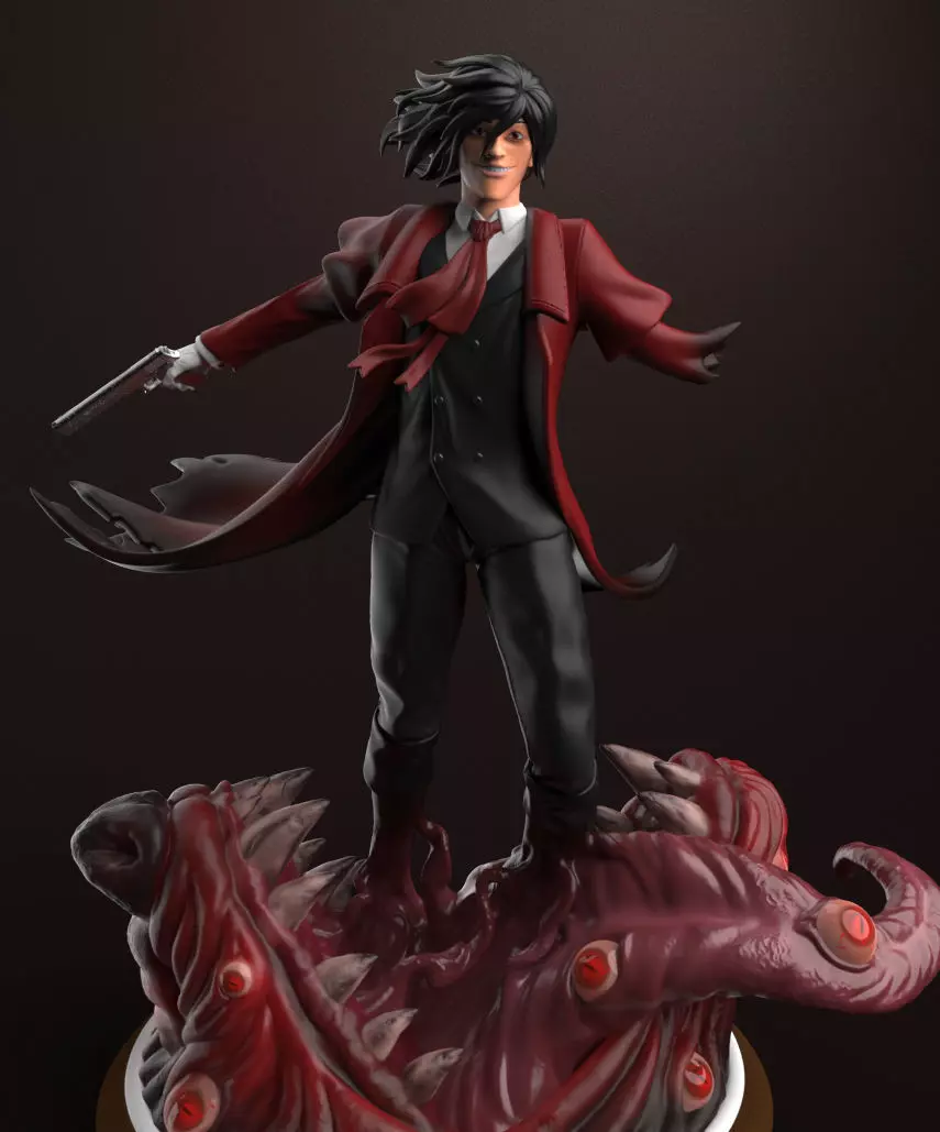 Alucard - Hellsing 3D print model_0