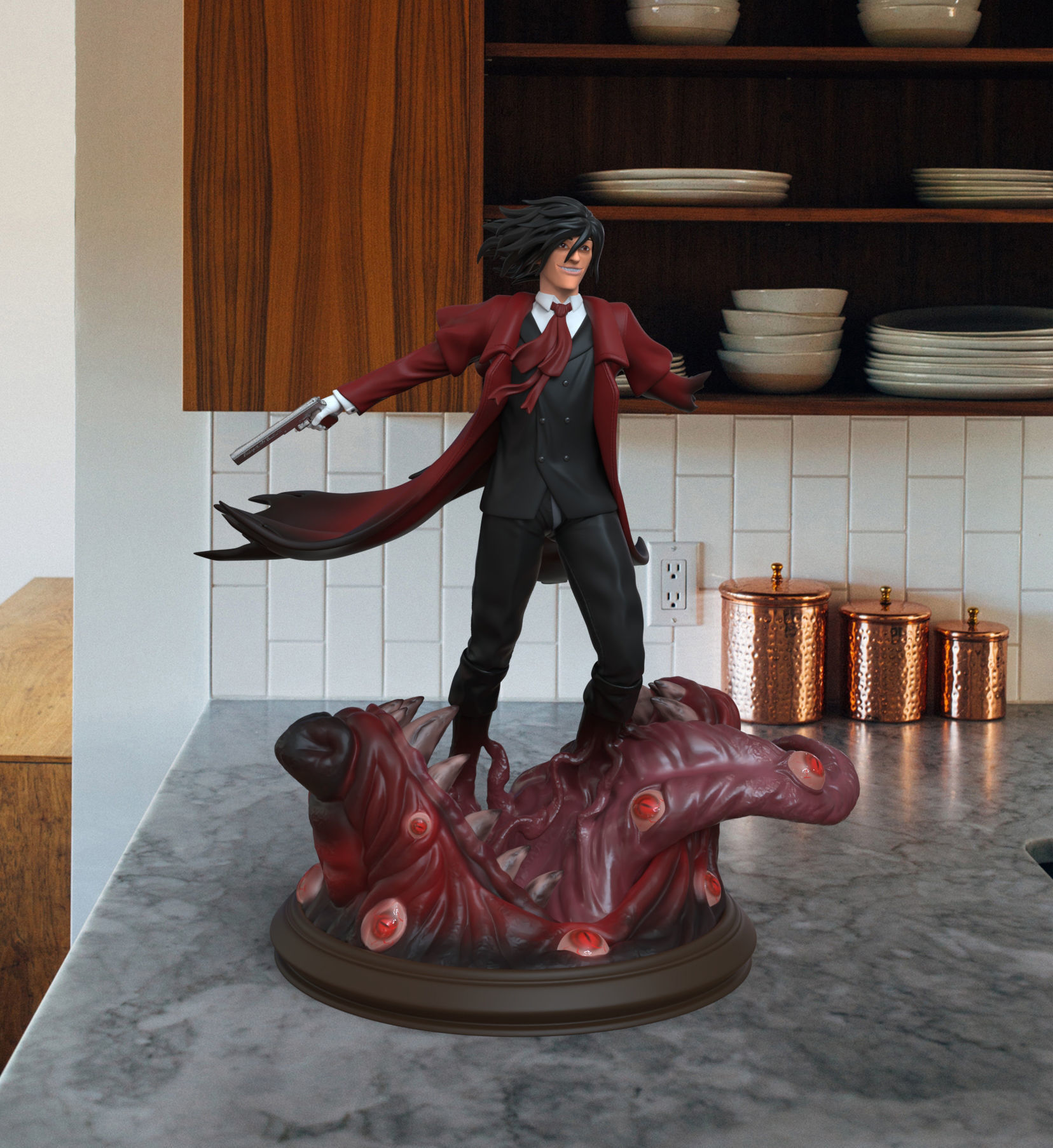 Alucard - Hellsing 3D print model_7