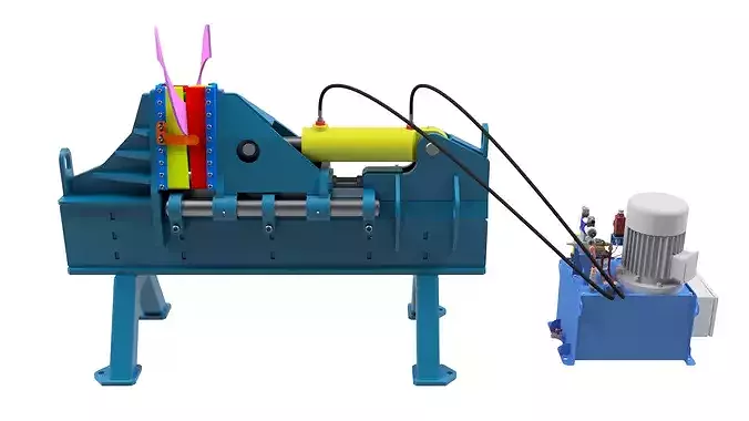 Screw Flight Forming Machine