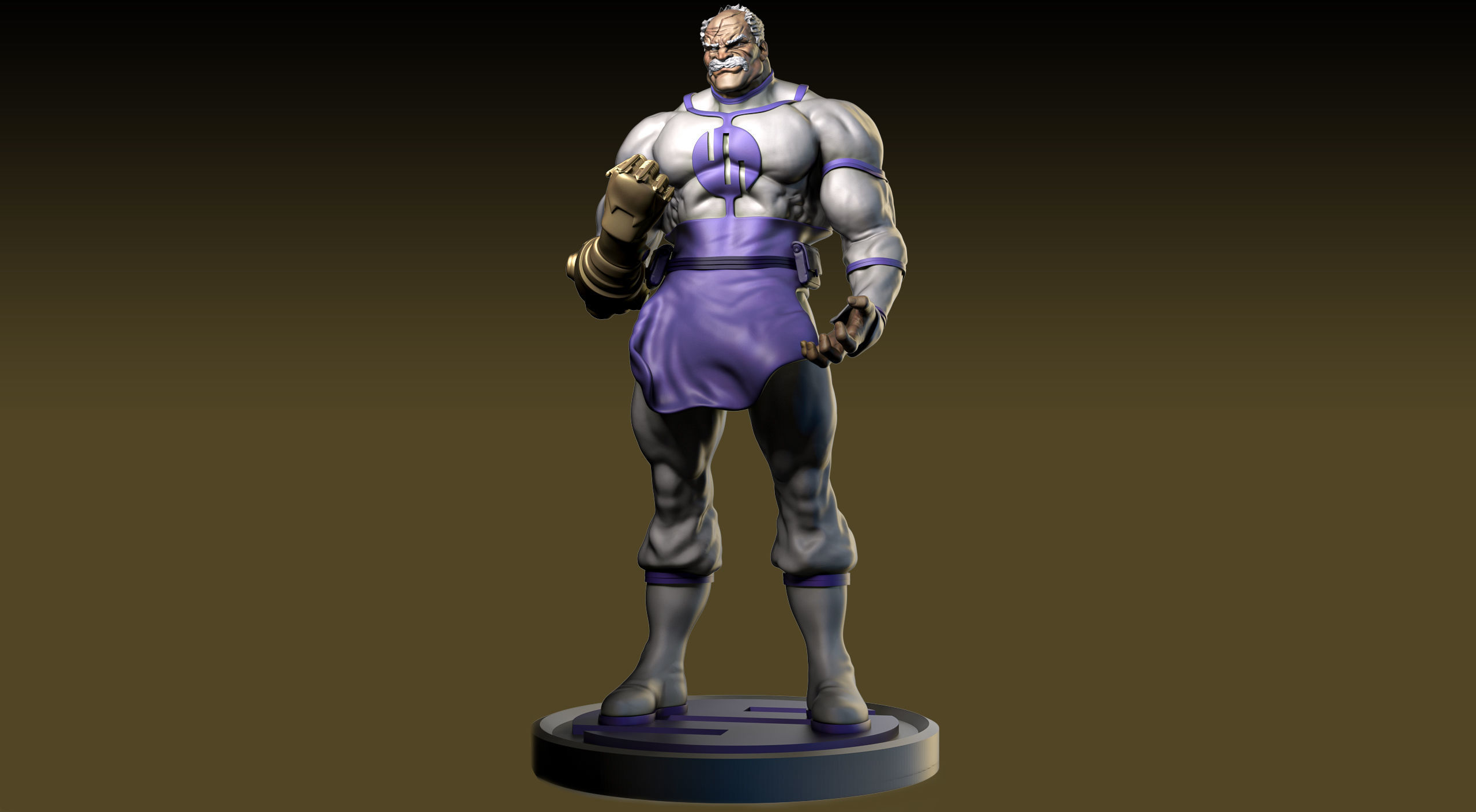 Conquest from Invincible  3D print model_1