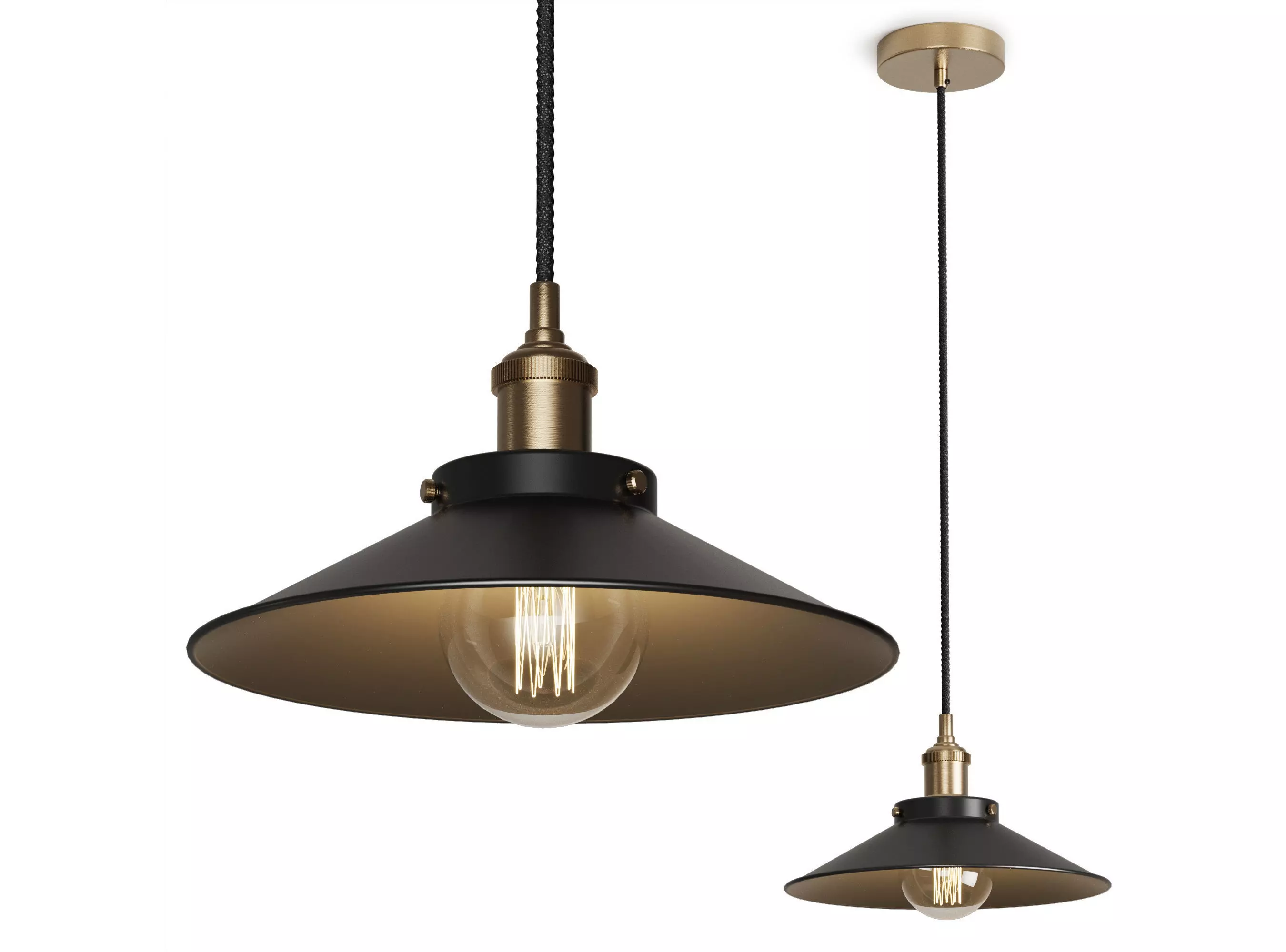 Pendant lamp Faro Barcelona MARLIN 3D model_0