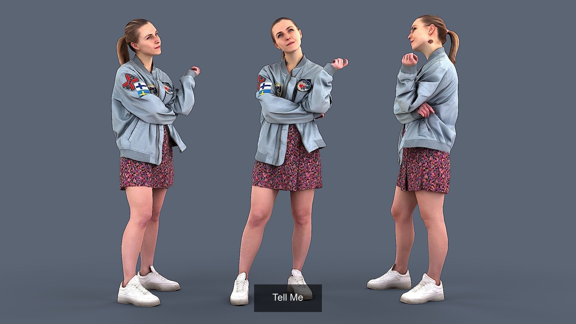 Photorealistic Casual Characters Black Friday Pack 3D Model Collection_10