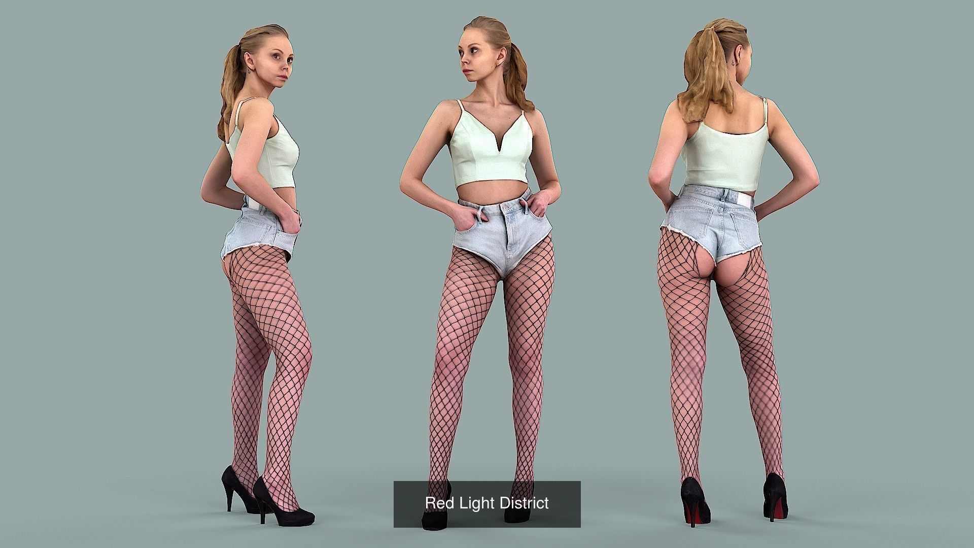 Photorealistic Casual Characters Black Friday Pack 3D Model Collection_12