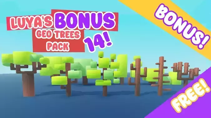 LUYAs BONUS Geo Trees Pack