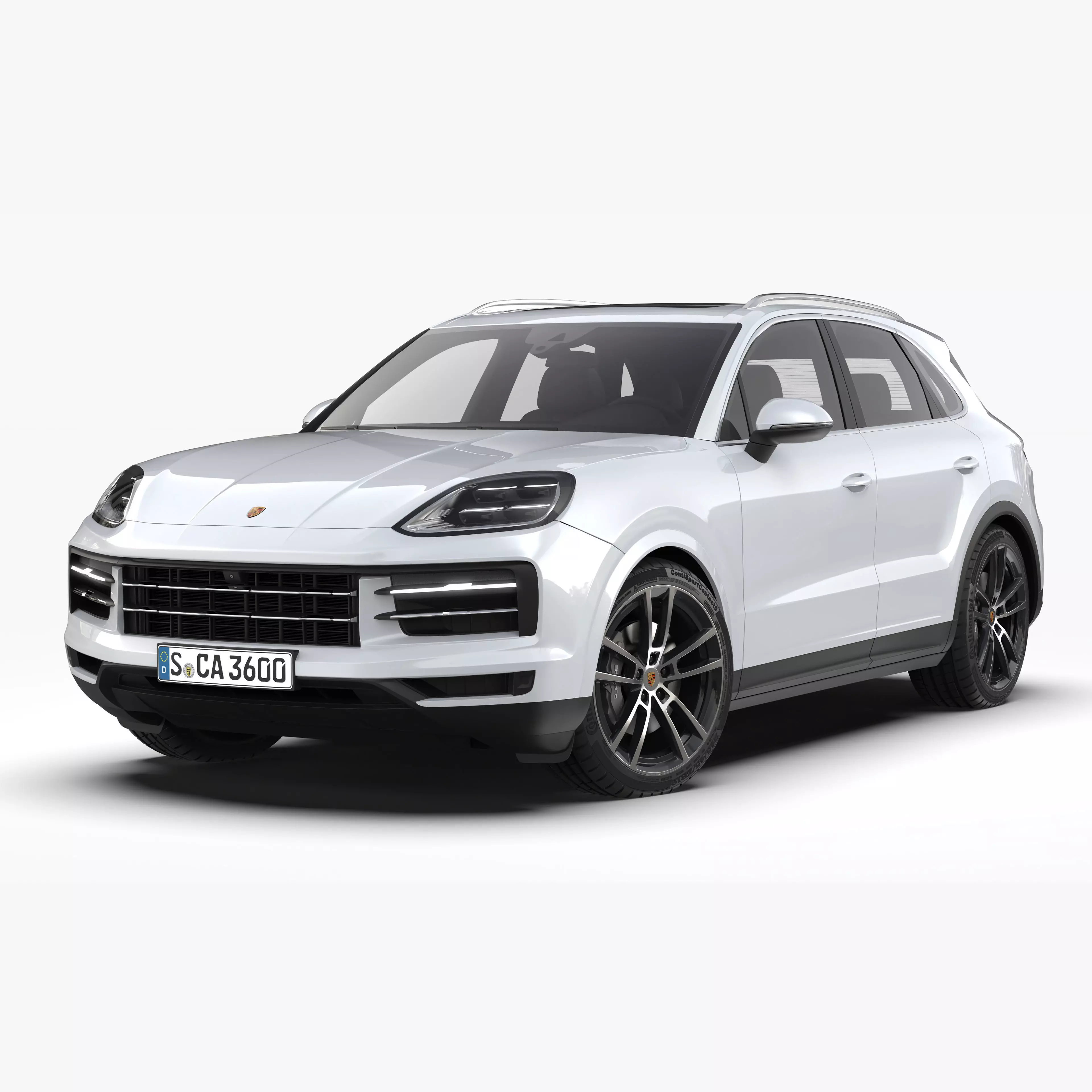 Porsche Cayenne 2024 3D model_0