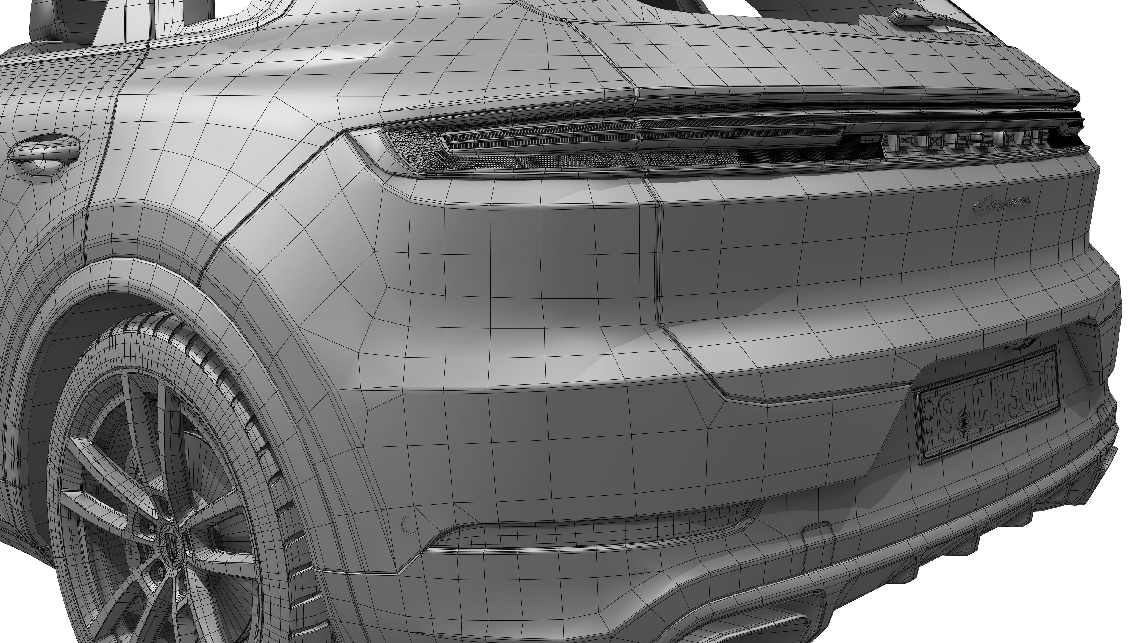Porsche Cayenne 2024 3D model_23