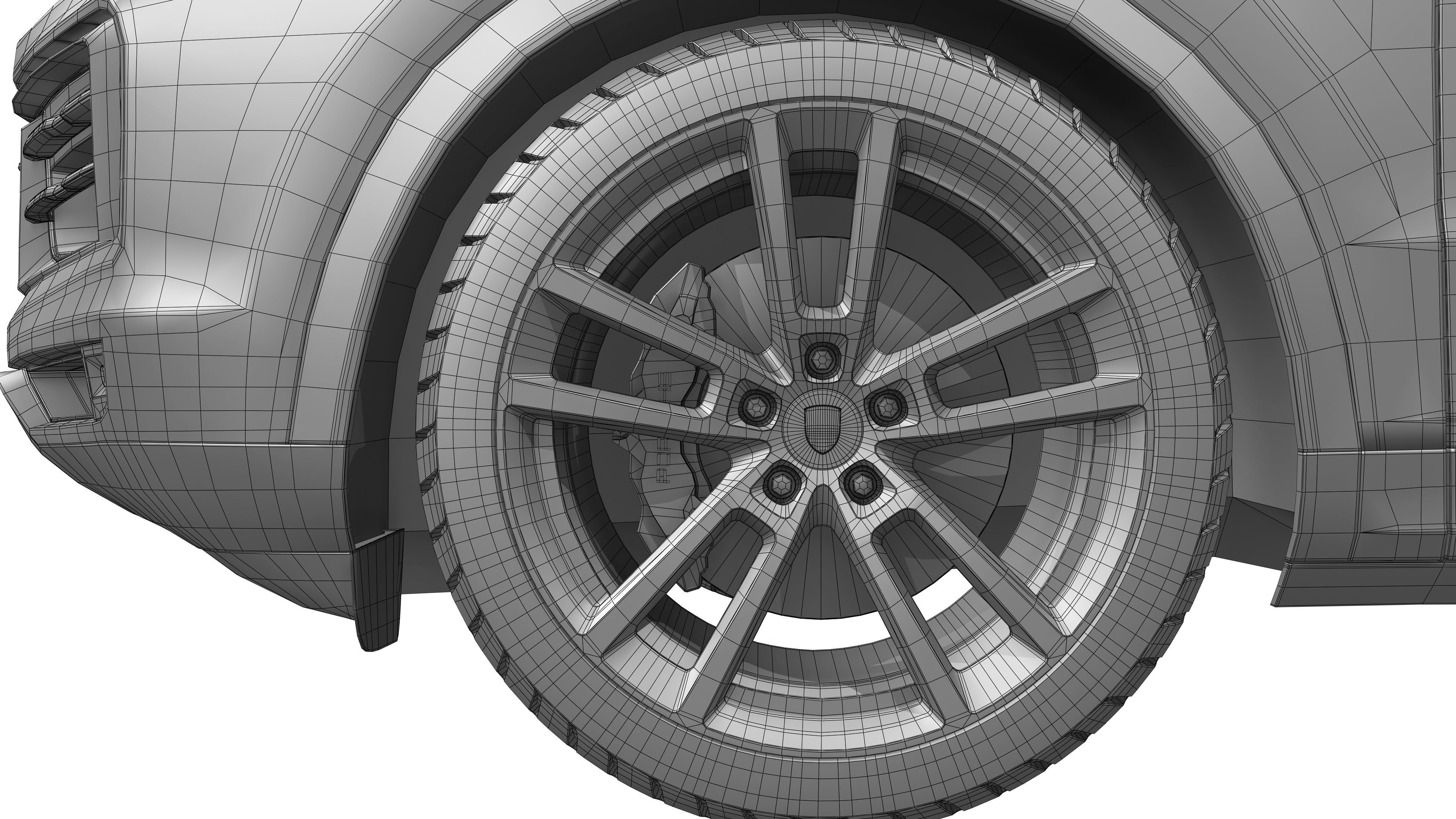 Porsche Cayenne 2024 3D model_24