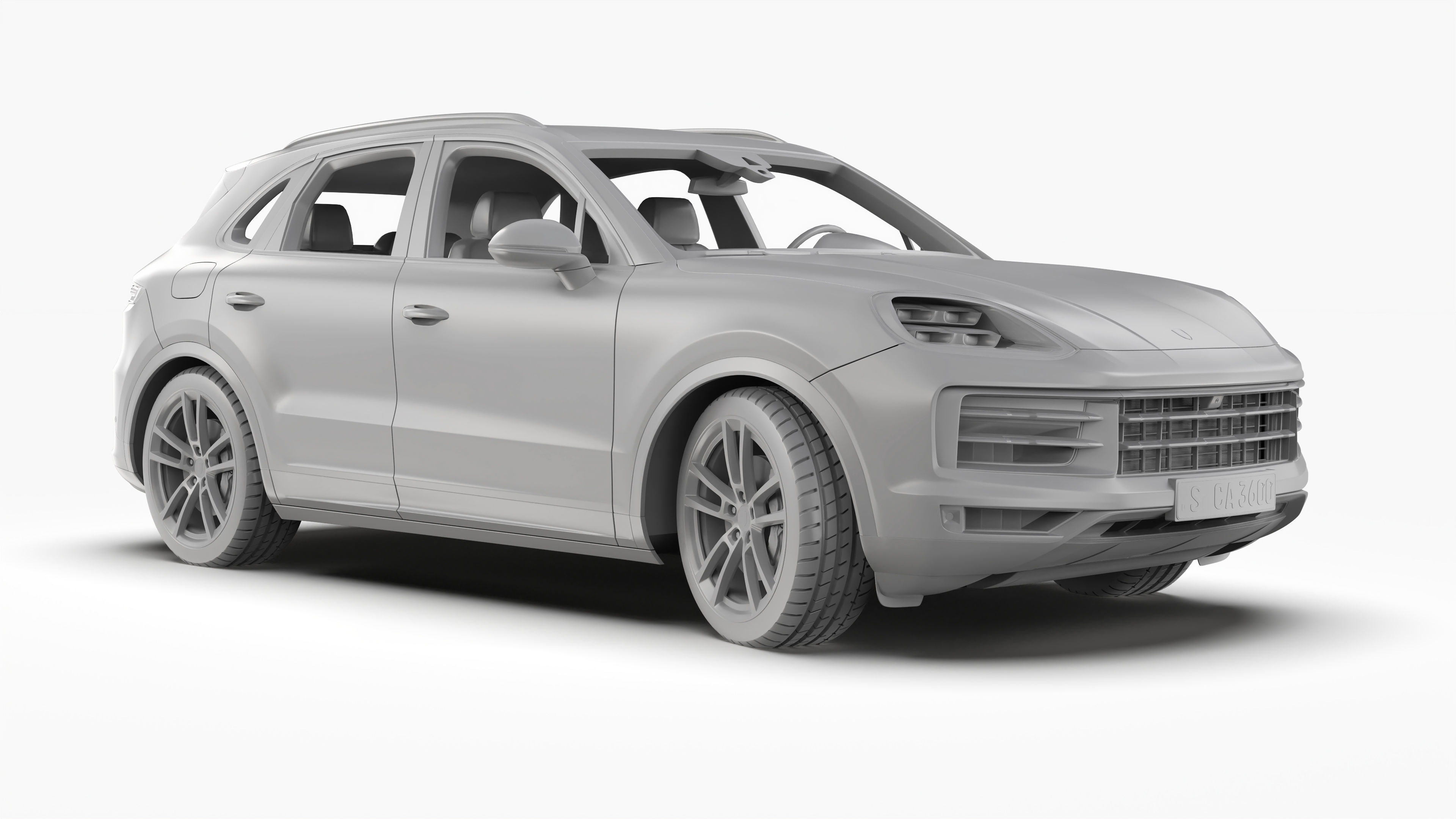 Porsche Cayenne 2024 3D model_13