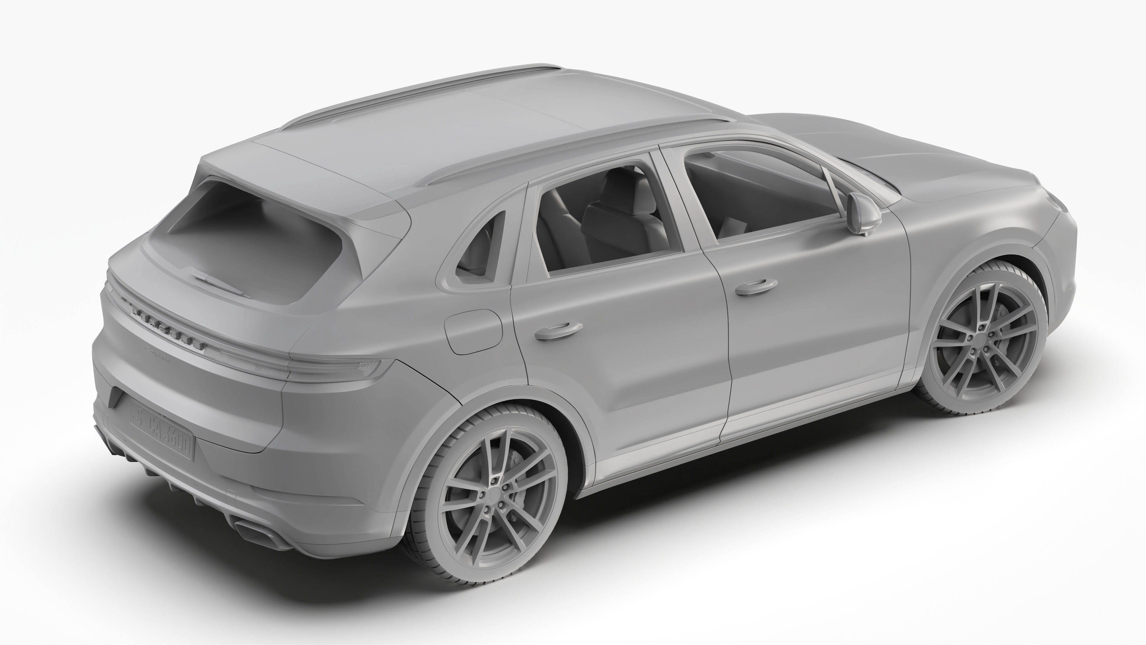 Porsche Cayenne 2024 3D model_12