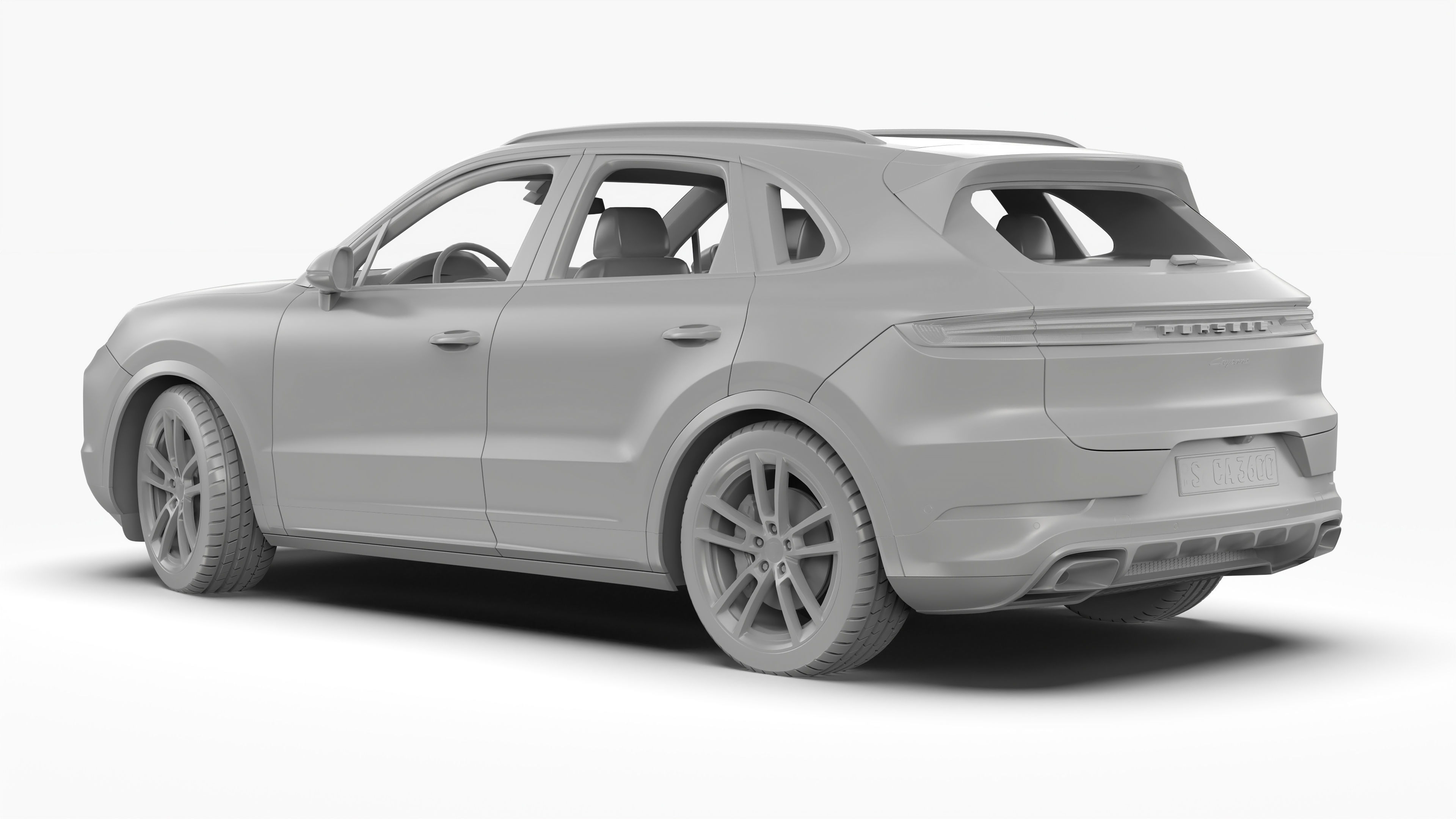 Porsche Cayenne 2024 3D model_11