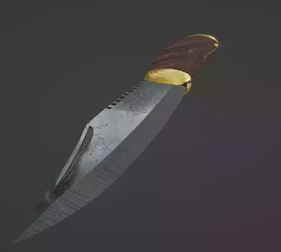 Realistic Hunting Pocket Knife