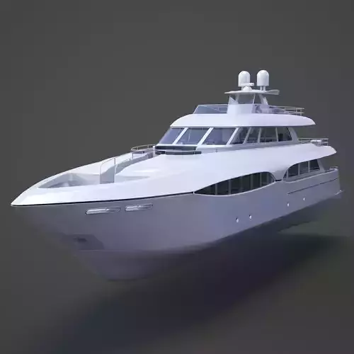 Photorealistic Yacht 03
