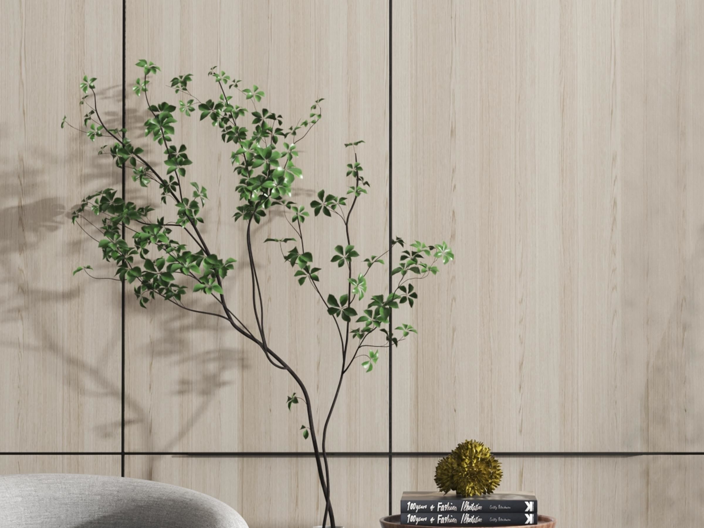 chair Modern single 3D model_4