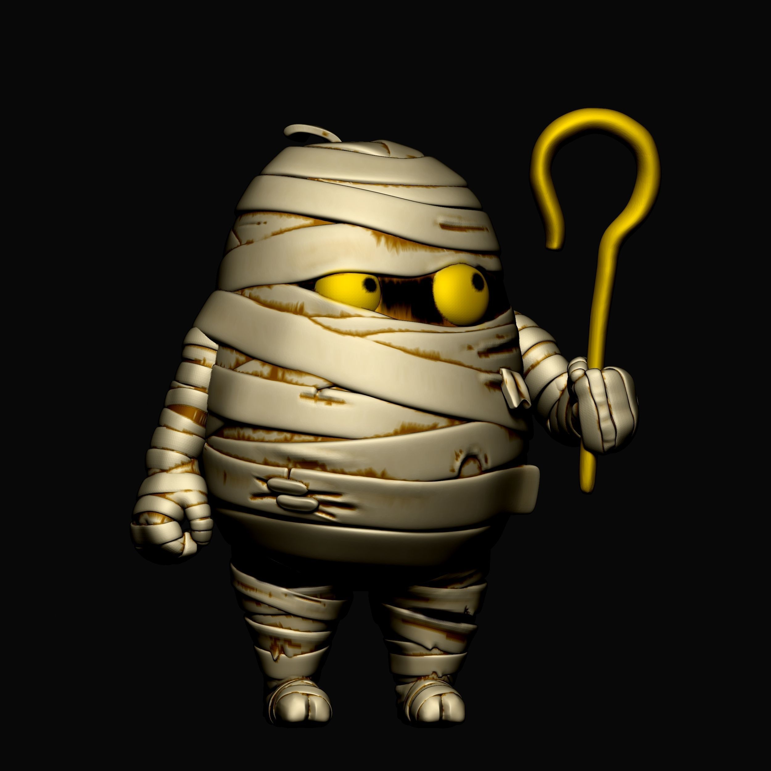 Mini Mumia 3D print model_1