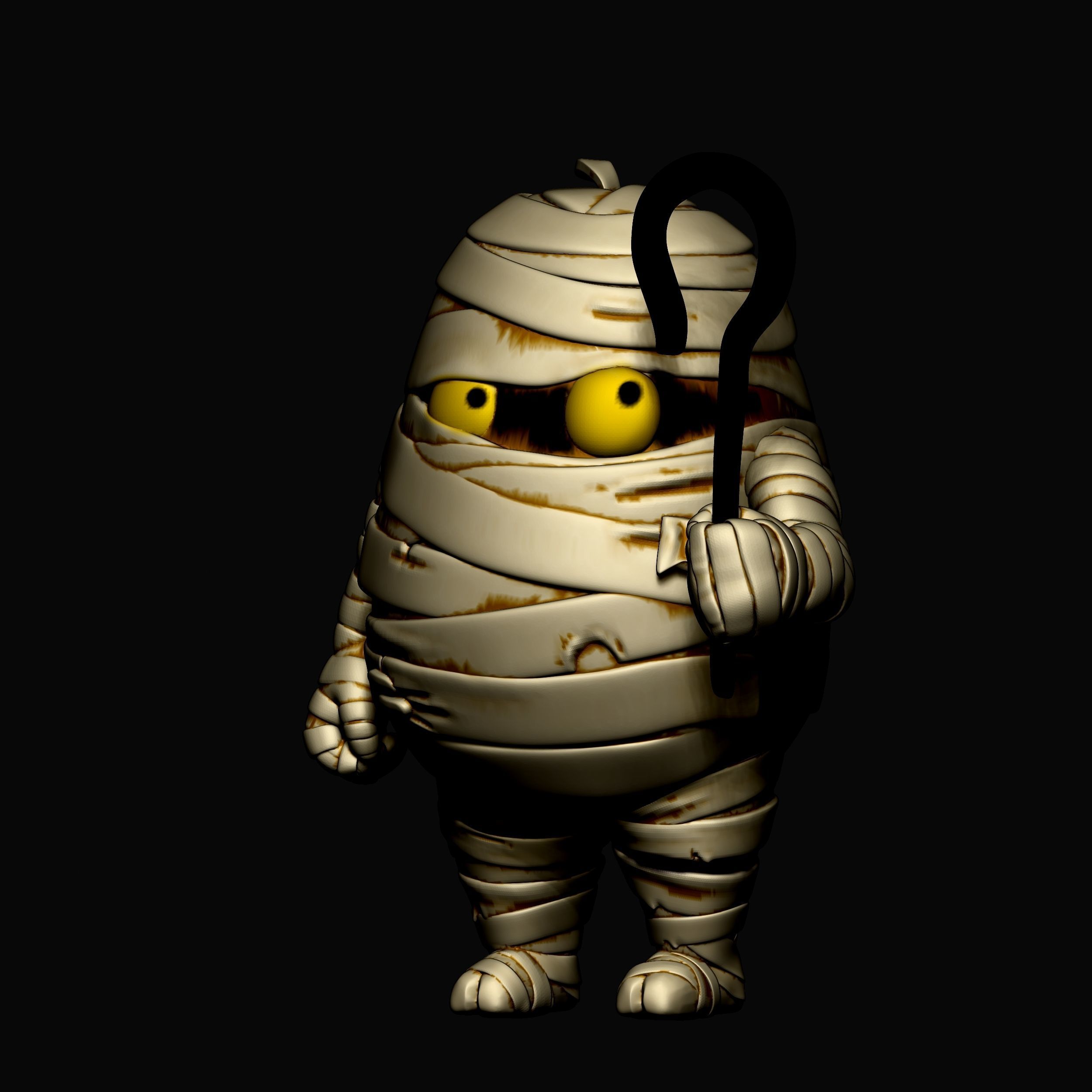 Mini Mumia 3D print model_2