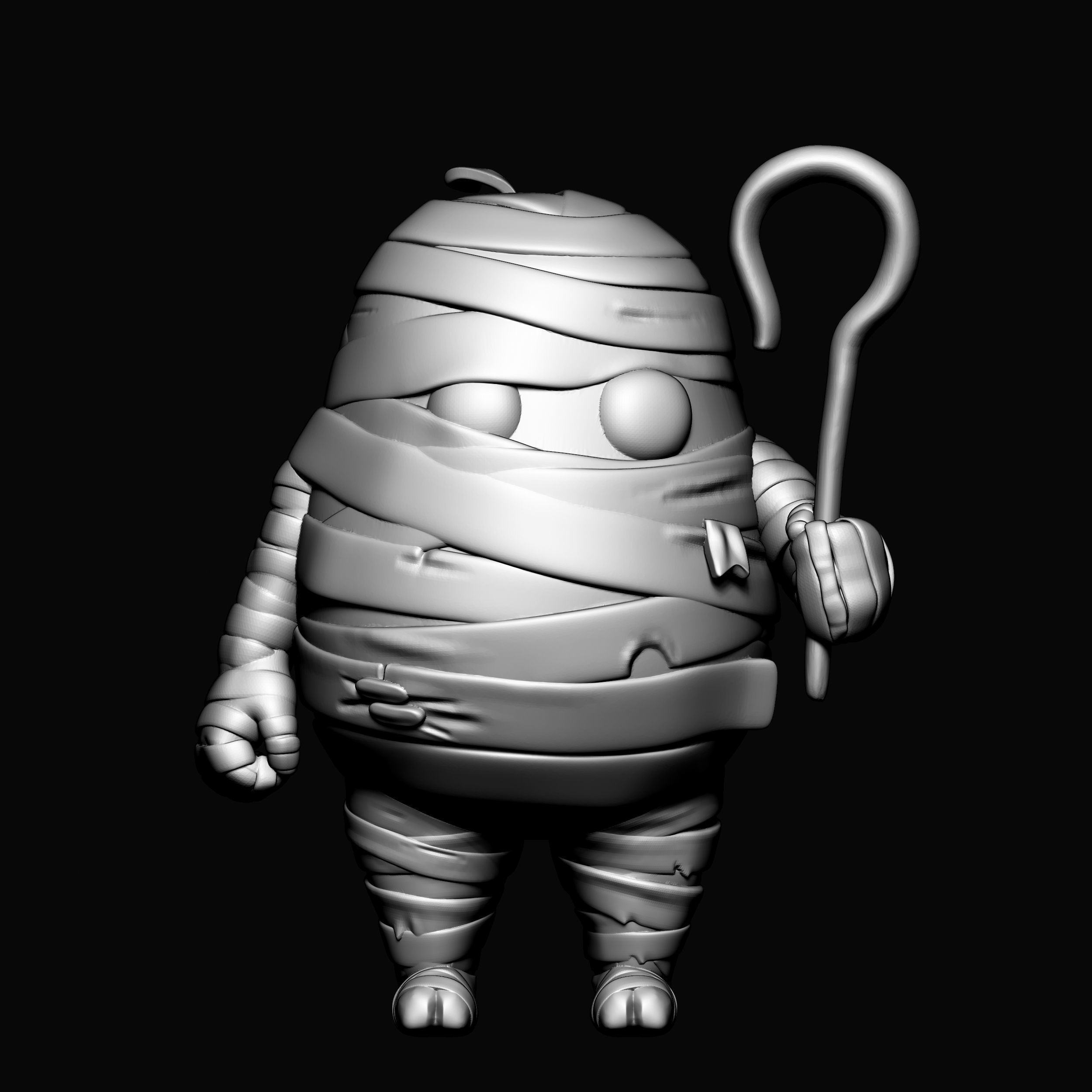 Mini Mumia 3D print model_3