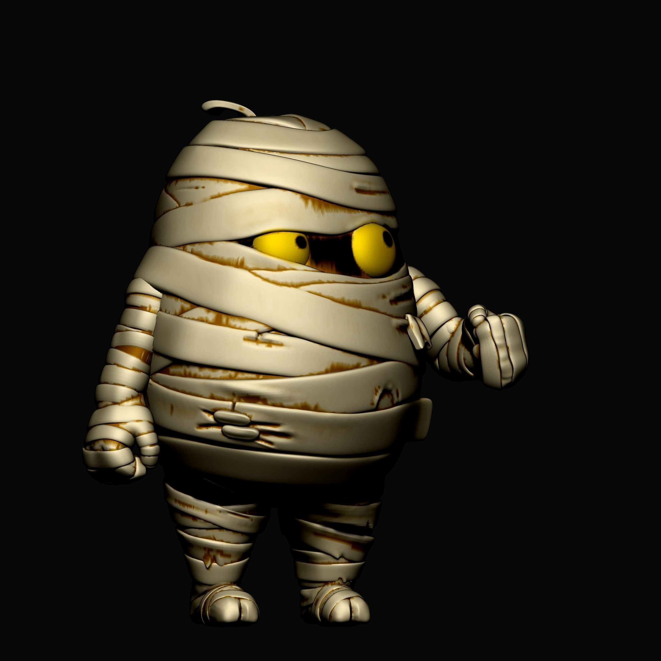 Mini Mumia 3D print model_4