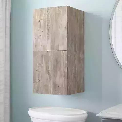 Royetta Wall Mounted Linen Cabinet Free 3D model