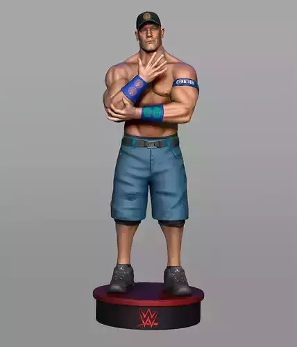 John Cena 3D print model