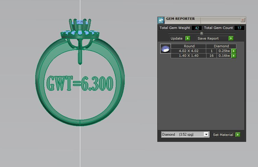 FASION UNIK RING 3D model_2