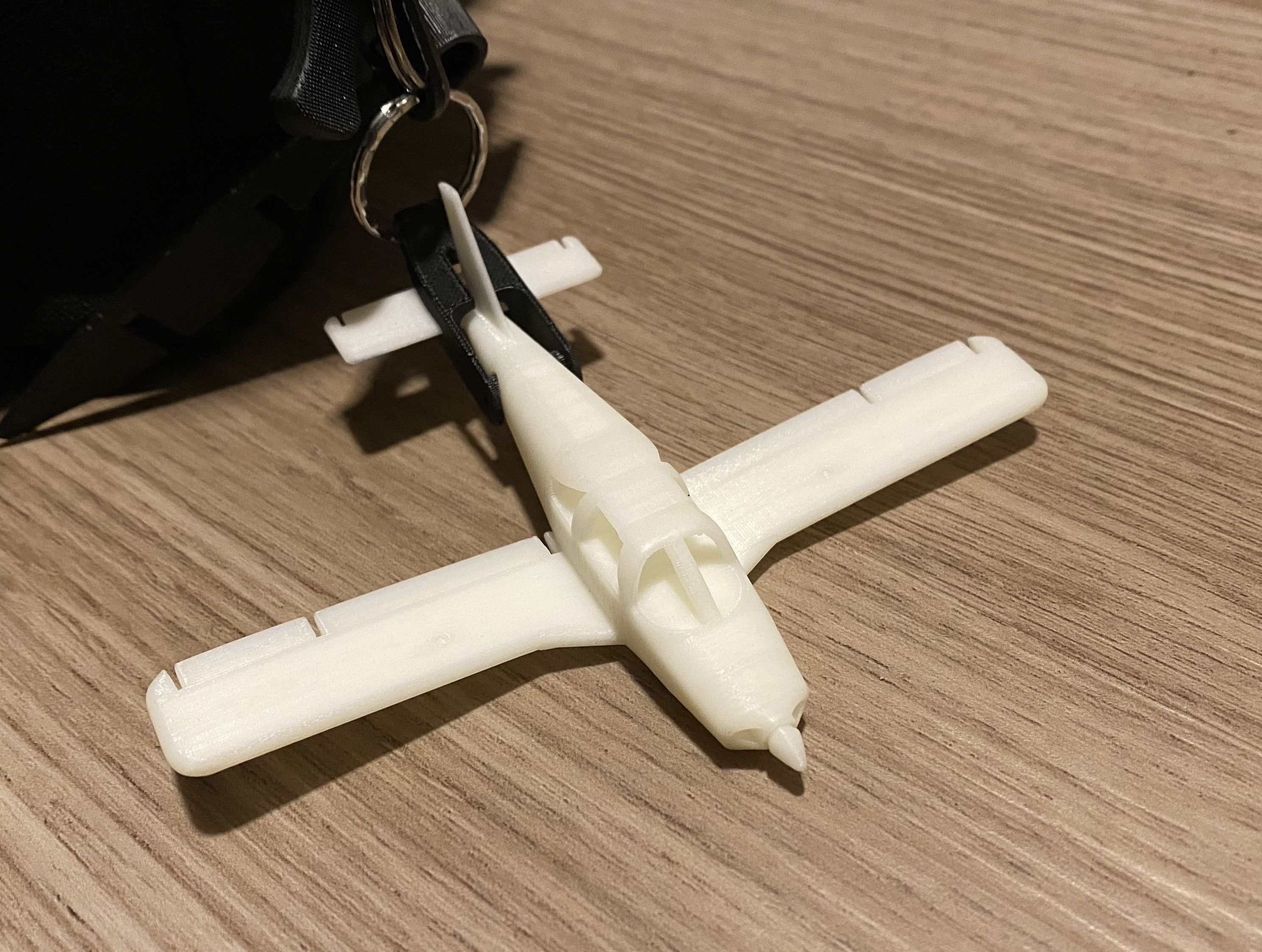 Piper ArcherII PA28-181 with flaps keychain 3D print model_6