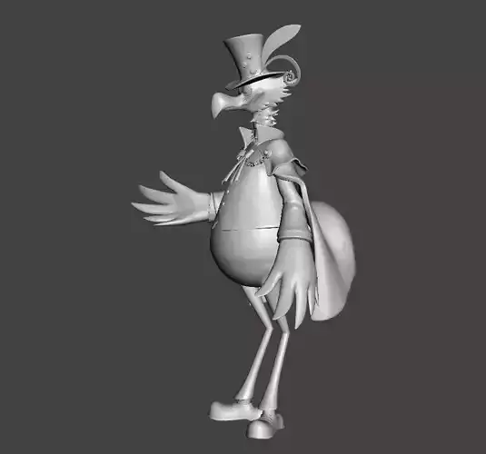 Big News Morgans 3D Model