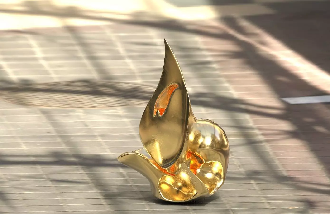 sculpture Free low-poly 3D model