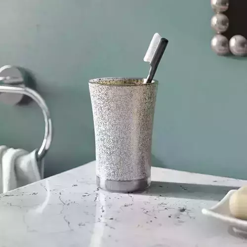 Nuzzo Mercury Fusion Glass Tumbler Free 3D model