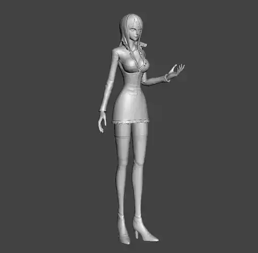 Nico Robin before timeskip 3D Model 3D print model