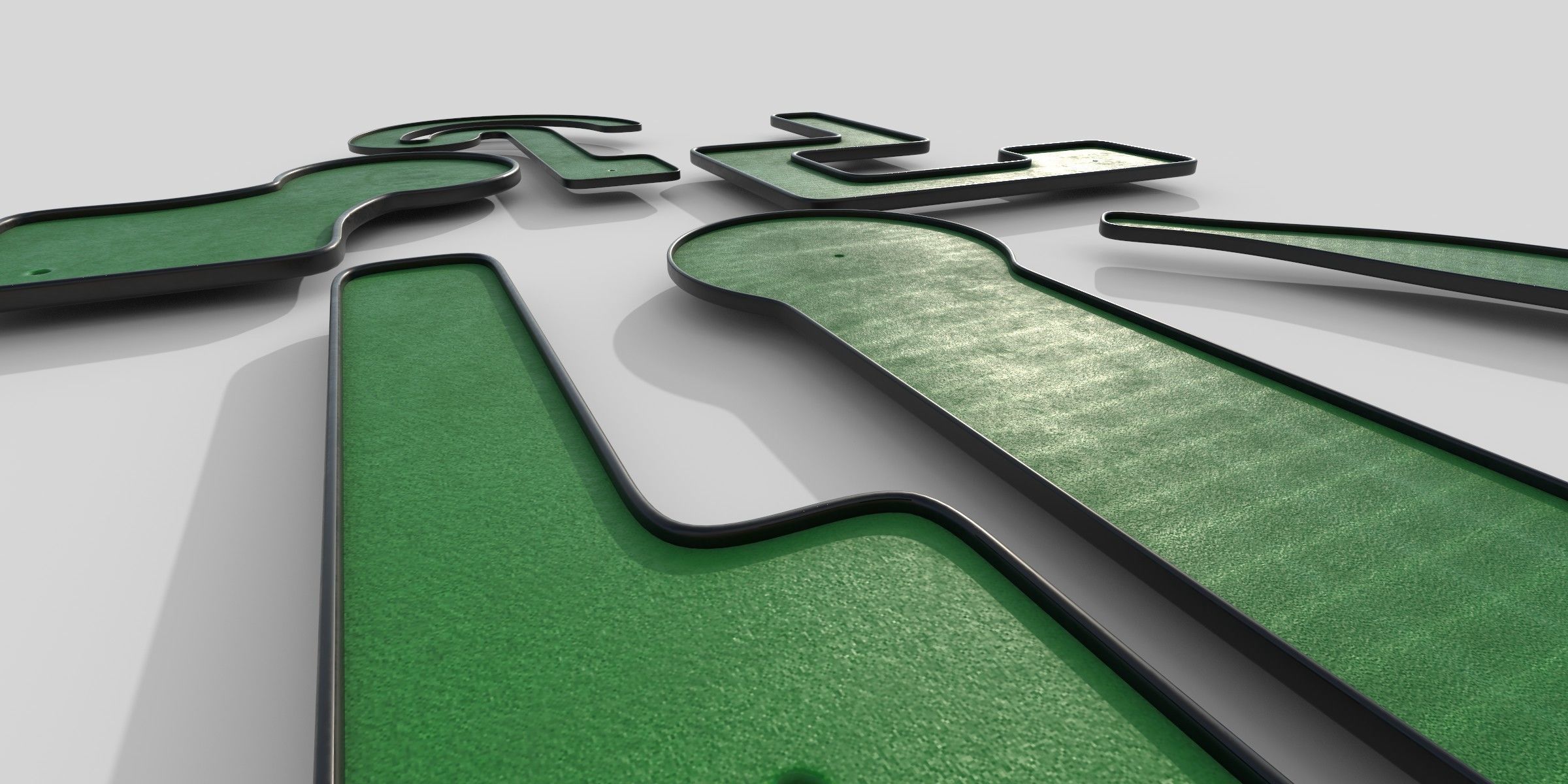 Miniature Golf Courses Collection 3D model_10