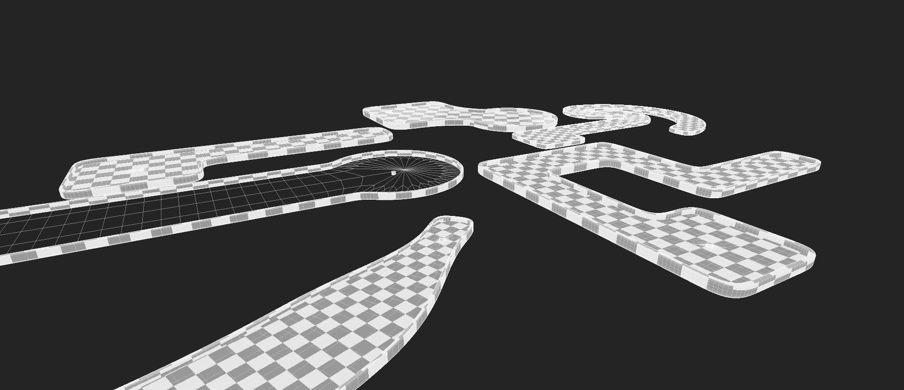 Miniature Golf Courses Collection 3D model_11