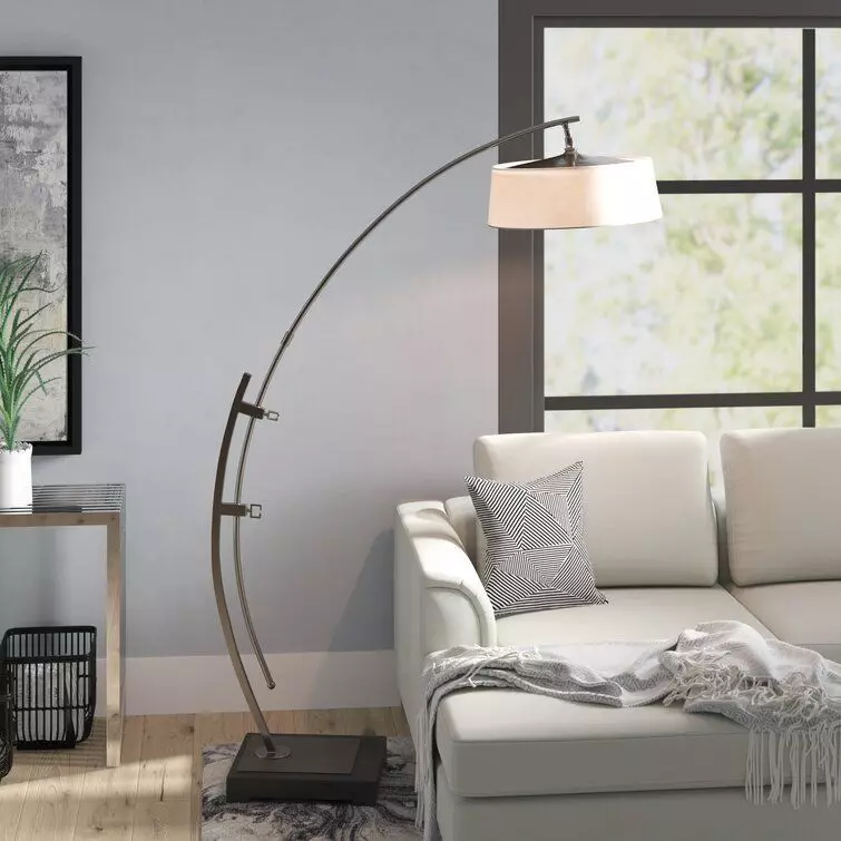 Abdullaah Arched Floor Lamp 3D model_0