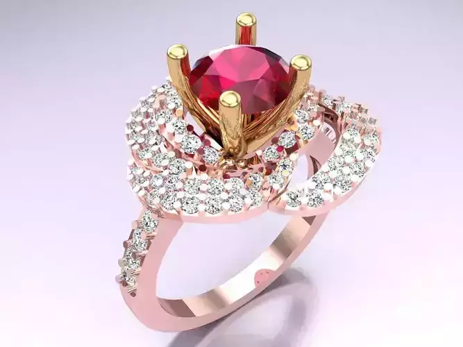 Diamond Ring - Womens Rings - GN179