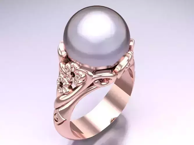 Pearl womens ring - G2N131