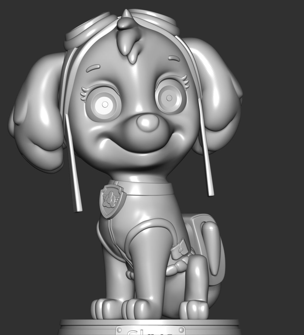 Skye - Paw Patrol 3D print model_4