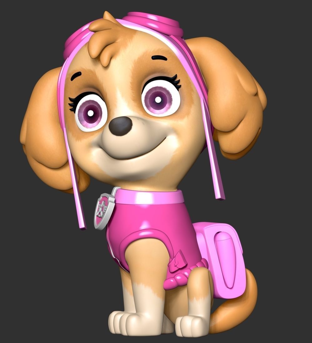 Skye - Paw Patrol 3D print model_2