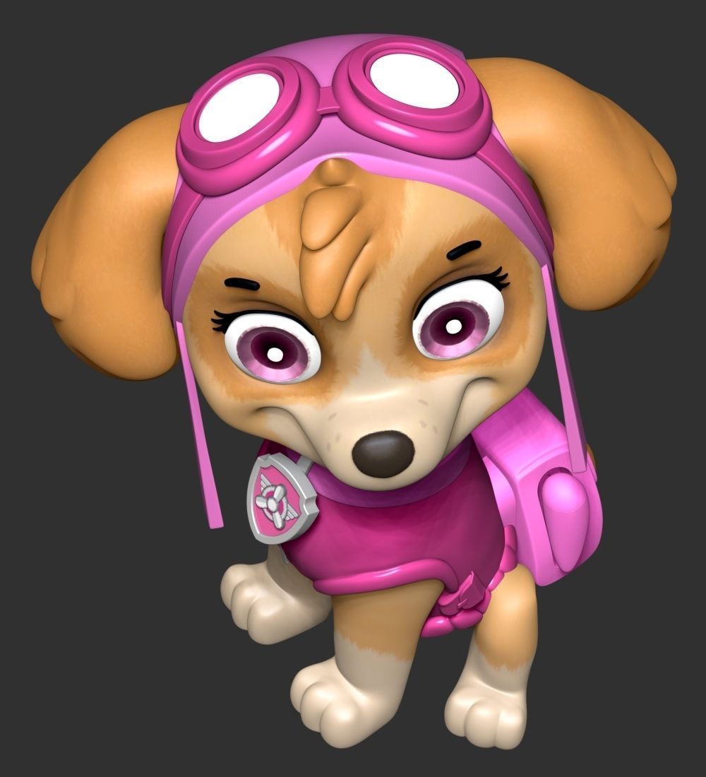 Skye - Paw Patrol 3D print model_5