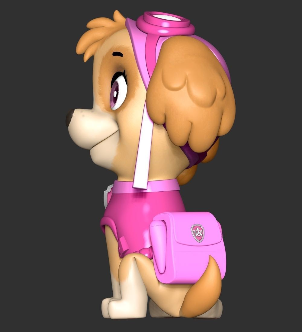 Skye - Paw Patrol 3D print model_8