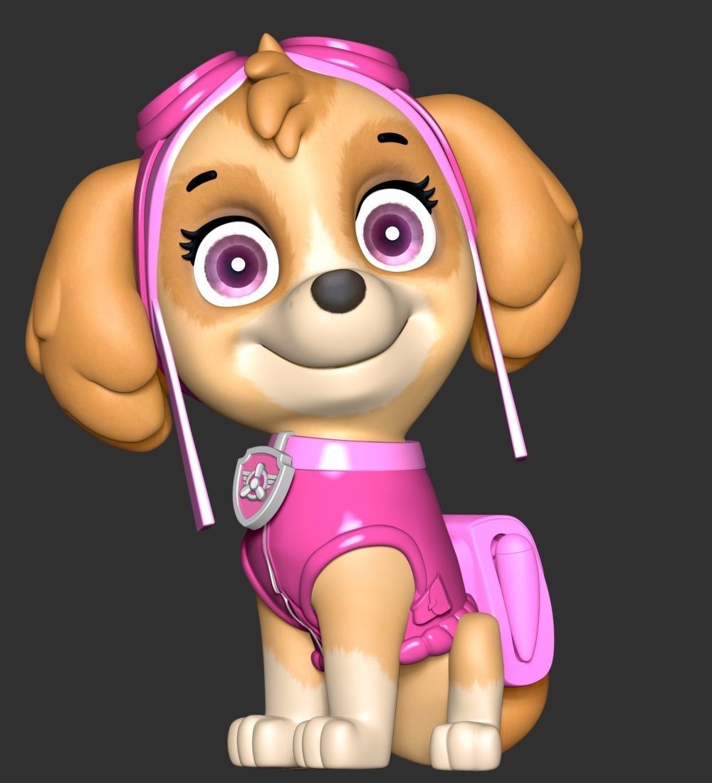 Skye - Paw Patrol 3D print model_6