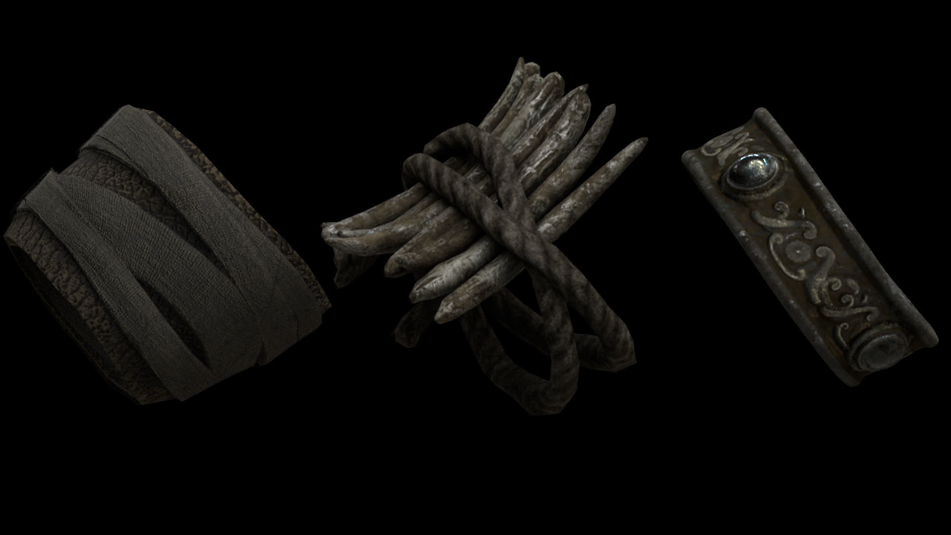 35 Mage Armor Low-poly 3D model_8