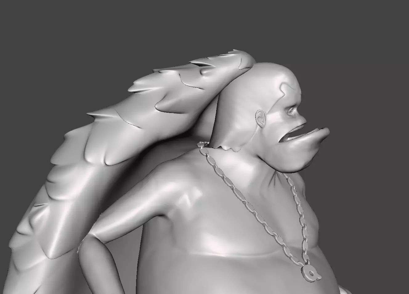 Tansui Fishman 3D Model 3D print model_0