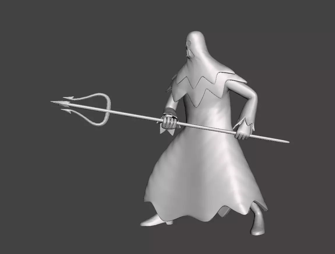 Impel Down Soldier 3D Model 3D print model