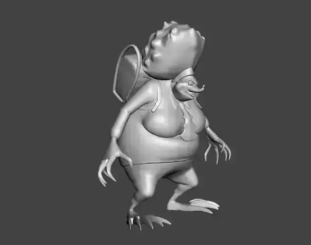 Miss Merry Christmas 3D Model 3D print model